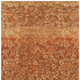 9' X 12' Red Orange And Gold Wool Floral Hand Knotted Area Rug