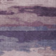5' X 8' Eggplant And Purple Abstract Washable Indoor Outdoor Area Rug
