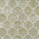 10' X 14' Taupe And Brown Ogee Washable Indoor Outdoor Area Rug