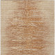 9' X 12' Salmon And Copper Abstract Washable Indoor Outdoor Area Rug