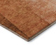5' X 8' Chili Red And Ivory Ombre Washable Area Rug With UV Protection