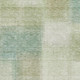 10' X 14' Artichoke Green Teal Blue And Beige Abstract Washable Area Rug With UV Protection