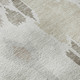 5' X 8' Ivory Beige And Gray Ikat Washable Area Rug With UV Protection
