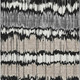 5' X 8' Black Silver And Brown Striped Washable Area Rug With UV Protection