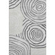 10' X 14' Gray Silver And Beige Abstract Washable Area Rug With UV Protection