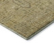 9' X 12' Gold And Taupe Southwestern Washable Area Rug With UV Protection
