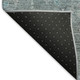 3' X 5' Teal And Gray Southwestern Washable Area Rug With UV Protection