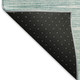 10' X 14' Aqua And Teal Abstract Washable Area Rug With UV Protection