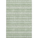 3' X 5' Artichoke Green And Ivory Southwestern Washable Area Rug With UV Protection