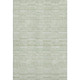 5' X 8' Sage And Ivory Striped Washable Area Rug With UV Protection