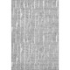 5' X 8' Gray And Ivory Vermicular Washable Area Rug With UV Protection