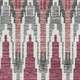 9' X 12' Mauve Blush And Ivory Southwestern Washable Area Rug With UV Protection
