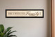 Home Is? 1 Black Framed Print Wall Art