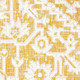 3' X 5' Yellow And Cream Medallion Indoor Outdoor Area Rug
