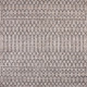 4' Natural And Black Square Trellis Indoor Outdoor Area Rug