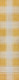 8' Yellow And Cream Gingham Indoor Outdoor Runner Rug
