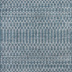 9' Teal Blue And Gray Square Trellis Indoor Outdoor Area Rug