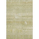 8' X 10' Tan And Beige Striped Washable Area Rug With UV Protection
