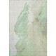 8' X 10' Artichoke Green And Ivory Abstract Washable Area Rug With UV Protection