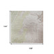 9' X 12' Pink And Ivory Abstract Washable Area Rug With UV Protection