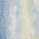 8' X 10' Denim Blue And Beige Abstract Washable Area Rug With UV Protection