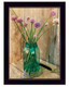 Country Chives 3 Black Framed Print Wall Art
