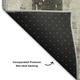 5' X 8' Beige And Gray Striped Washable Area Rug With UV Protection