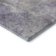 10' X 14' Purple And Green Abstract Washable Area Rug With UV Protection