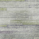 5' X 8' Artichoke Green Ivory And Plum Striped Washable Area Rug With UV Protection