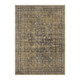 8' X 10' Brown And Tan Medallion Washable Area Rug