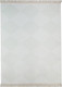 5' X 7' Green And Ivory Geometric Washable Area Rug