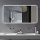 28" Lighted Frameless Anti Fog Bathroom Vanity Mirror