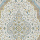 8' X 10' Ivory And Taupe Medallion Washable Indoor Outdoor Area Rug