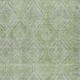5' X 8' Green And Sage Geometric Washable Indoor Outdoor Area Rug