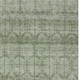 9' X 12' Sage And Green Tribal Washable Indoor Outdoor Area Rug