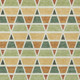 5' X 8' Fern Green And Green Geometric Washable Indoor Outdoor Area Rug