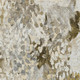 9' X 12' Brown And Silver Abstract Washable Indoor Outdoor Area Rug