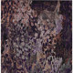 9' X 12' Plum And Purple Abstract Washable Indoor Outdoor Area Rug