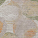 3' X 5' Ivory And Pewter Geometric Washable Indoor Outdoor Area Rug
