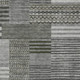 10' X 14' Pewter And Gray Striped Washable Indoor Outdoor Area Rug