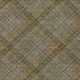 10' X 14' Brown And Gold Plaid Washable Indoor Outdoor Area Rug