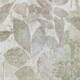 8' X 10' Taupe And Brown Botanical Leaves Washable Indoor Outdoor Area Rug