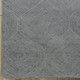 5' X 8' Gray And White Wool Geometric Hand Tufted Area Rug