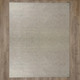 3' X 5' Beige And White Wool Geometric Hand Tufted Area Rug