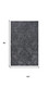 8' X 10' Charcoal And Gray Wool Damask Hand Tufted Area Rug