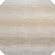 8' Ivory And Beige Round Striped Washable Indoor Outdoor Area Rug