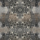 5' X 8' Graphite And Gray Oriental Washable Indoor Outdoor Area Rug