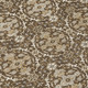 8' Chocolate And Brown Round Oriental Washable Indoor Outdoor Area Rug