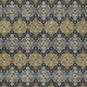 3' X 5' Black And Graphite Striped Washable Indoor Outdoor Area Rug
