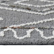 9' X 13' Dark Gray Ivory And Rust Wool Geometric Hand Hooked Area Rug